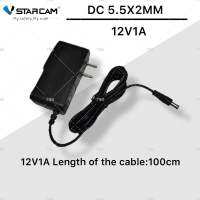 DC อะแดปเตอร์ Adapter 12V 1A 1000mA (DC 5.5*2MM) ของแท้จากโรงงานVSTARCAM สำหรับ Vstarcam C13S...และ IP CAMERA ทั่วไป