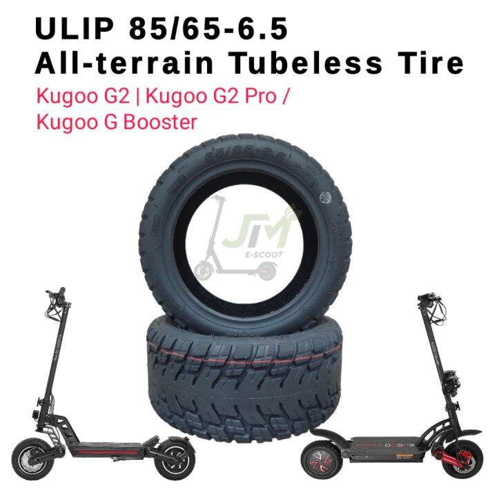 Ulip 8565 65 Tubeless All Terrain Tire For Kugoo G Booster G2 G2 Pro Electric Scooter 9594