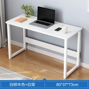 GRFIT Home Office Desks Solid Wood Narrow Desk PC Table Home Office Desk PC  Table Bedroom Study Table Small Household Writing Desk PC Table (Color 