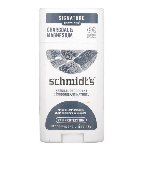 Schmidt’s Natural Deodorant Charcoal & Magnesium 75g 