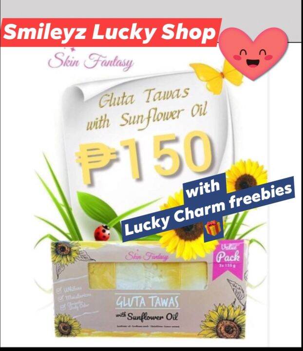 Skin Fantasy Gluta Tawas with Sunflower OIL Lazada PH
