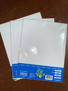 Veco Vellum Board Paper White 220gsm Legal 10s