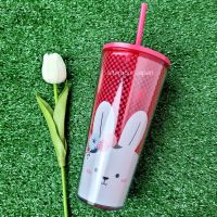 ? [พร้อมส่ง] แก้ว Coldcup หน้ากระต่าย Year of the Rabbit Collection / Starbucks แท้?‼️