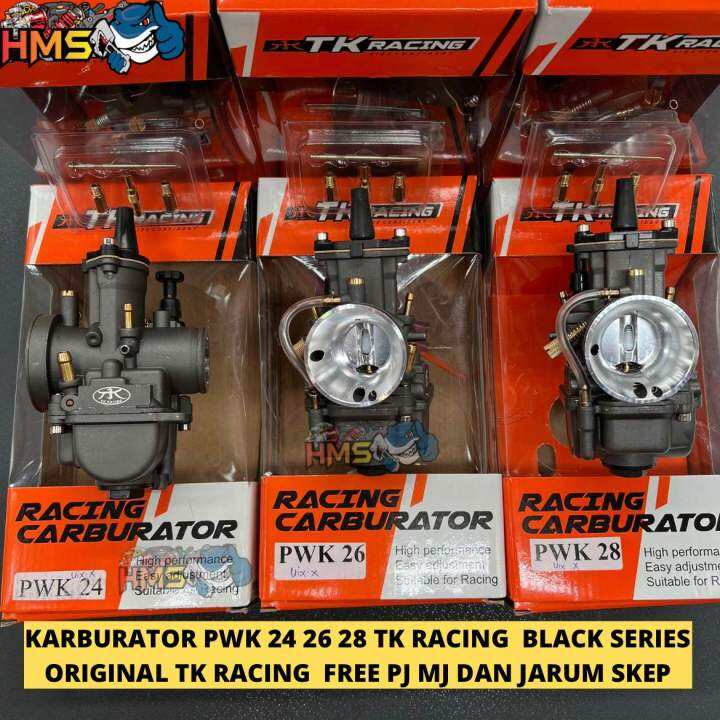 KARBURATOR KARBU PWK 24 26 28 TK RACING BLACK SERIES KOTAK ORIGINAL TK ...