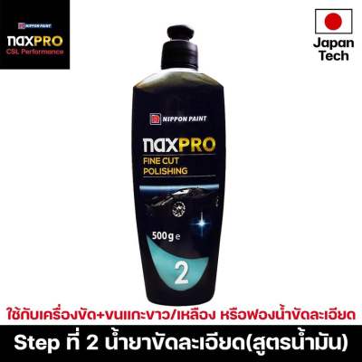NaXpro  fine cur polishing น้ำยาขัดละเอียยดStep2จาก NIPPONPAINT