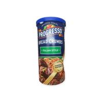 Progresso Bread Crumbs Italian Style  ขนมปังป่น  อิตาเลี่ยน ปรุงรส  โปเกรสโซ 425 g