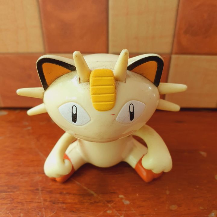 งานแท้ิ-ญี่ปุ่น-มือ2-pokemon-meowth-mcdonalds-happy-meal-toy-6951001
