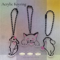 Acrylic Keyring-On the round / พวงกุญแจอะคริลิก 4 cm