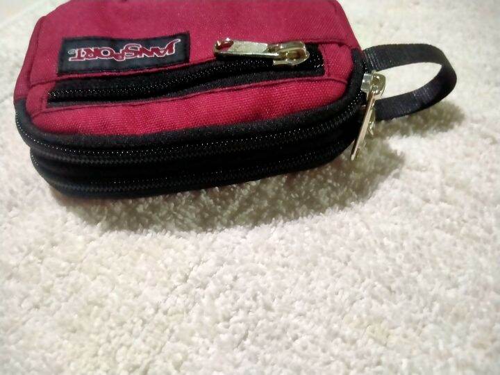 Purse with discount 2 zipper compartments