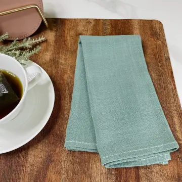 Ruvanti Kitchen Cloth Napkins 12 Pack 18X18 Inch Dinner Napkins Soft &  Comfortable Reusable Napkins -Durable Gray Linen Napkins -Perfect Table  Napkins / Dark Grey Napkins for Family Dinners, Weddings. 