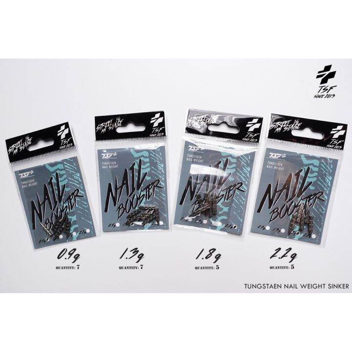 tsf-nail-booster-สำหรับเสียบเพิ่มน้ำหนักเหยื่อยางทุกชนิด-เพิ่มระยะให้ตีเหยื่อไกลขึ้น
