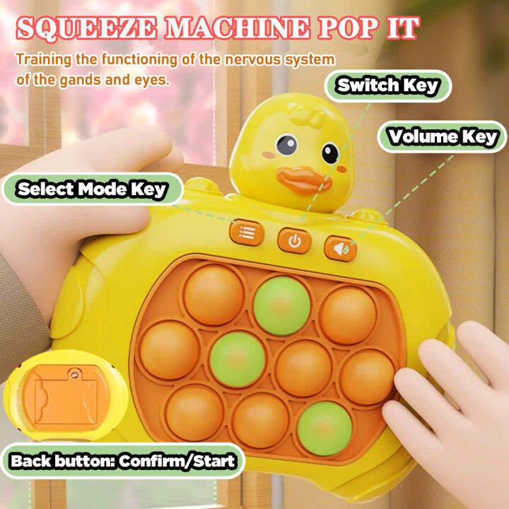 Pop It Game Console Quick Push Pop It 4 Game Modes Pop It Electronic 