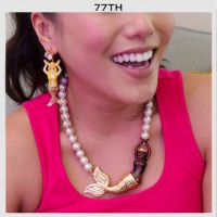 77th Mermaid necklace