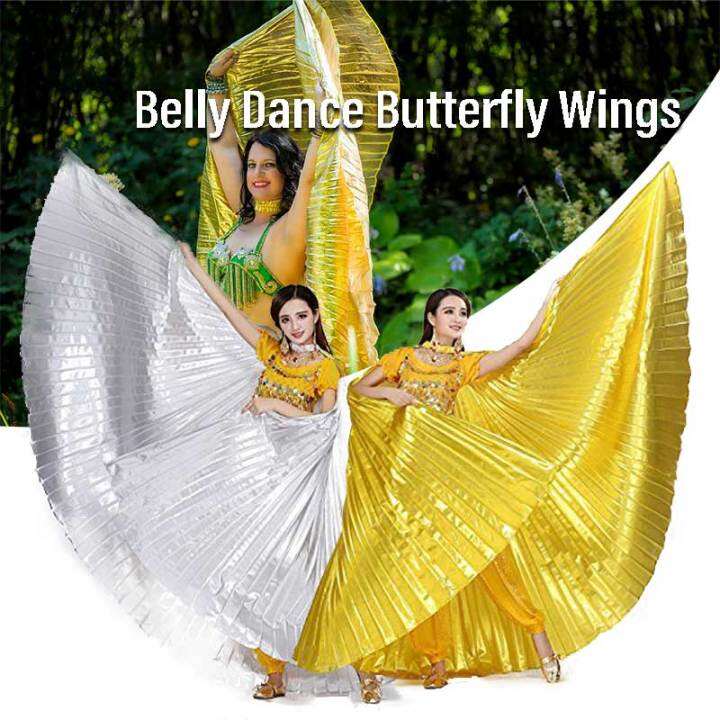 Adult Belly Dance Butterfly Wings Belly Dance Professional Costume Isis