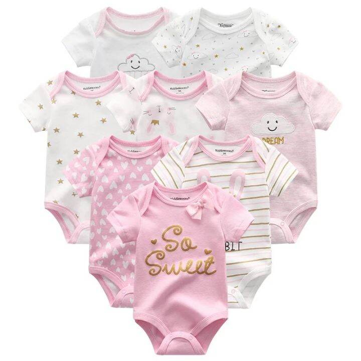 5 Pieces Bundles US Baby Newborn Onesie Romper Jumpsuit Clothes Lazada PH