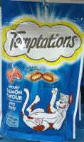 ขนมแมวTemptations รสแซลมอน ขนาด85กรัม