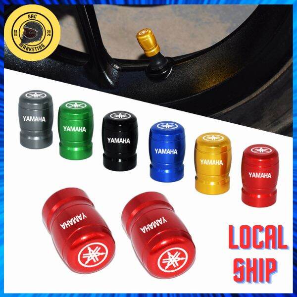 Yamaha Tire Valve Cap 2pcs Pito Aluminum Alloy Motorcycle Tire Accessories Lazada PH
