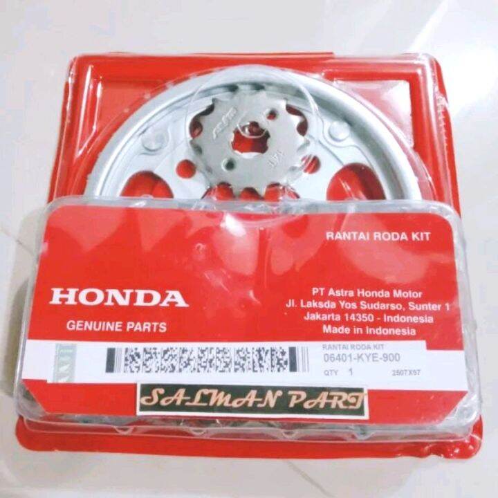 RANTAI RODA KIT NEW MEGAPRO MONOSHOCK, GEAR SET GIR SET 06401KYE900