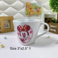 ?[พร้อมส่ง-002]  ?No Box? Disney Mickey Mouse.มิกกี้เม้าท์สินค้าลิขสิทธิ์แท้ 100% จากญี่ปุ่น  แก้วมัค เซรามิก ขนาด : 3 x 2.5 นิ้ว  สามารถเข้าไมโครเวฟได้ ?รบกวนเช็คขนาดก่อนตัดสินใจนะคะ?