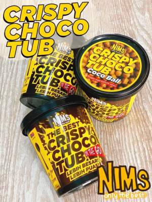 NIMS Crispy Choco Tub โกโก้ครันซ์เคลือบช็อกโกแลต