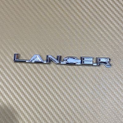 โลโก้* LANCER ติดรถ มิตชูบิชิ  ขนาด* 1 x 11.2 cm ราคาต่อชิ้น