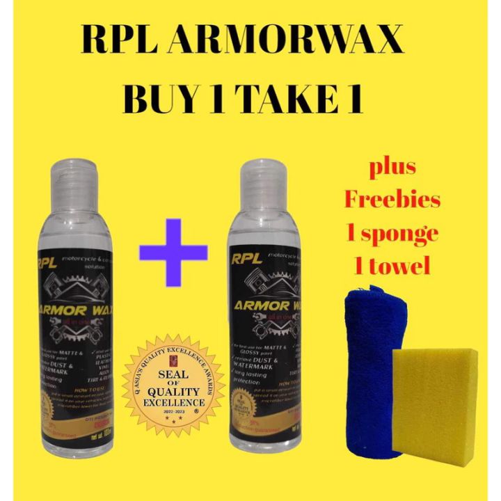 RPL Armor wax buy 1 take 1 | Lazada PH