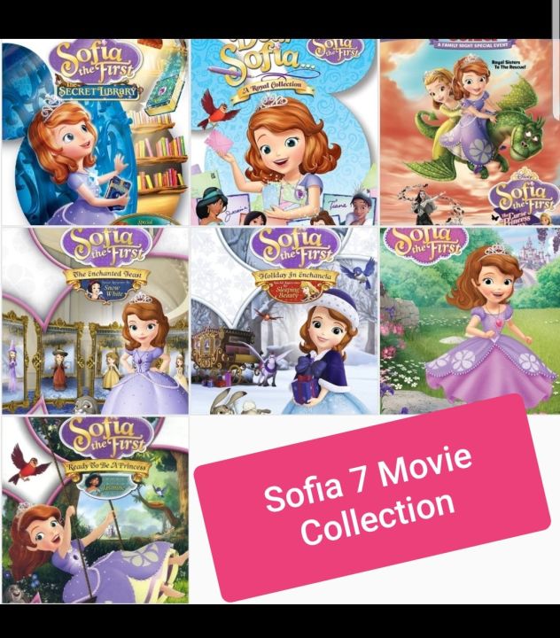 DVD เจ้าหญิงโซเฟีย 7 ภาค - Sofia 7-Movie Collectio #หนังการ์ตูน #ดิสนีย์ #แพ็คสุดคุ้ม
