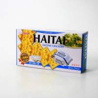 ไฮไทแครกเกอร์รสเค็ม Haitai Saltine Crackers ขนาด 172 กรัม