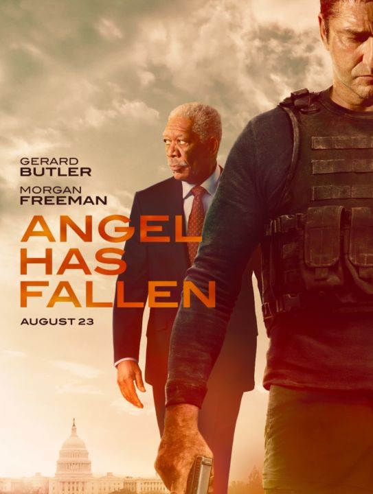 DVD ผ่ายุทธการ ดับแผนอหังการ์ Angel Has Fallen : 2019 #หนังฝรั่ง (ดูพากย์ไทยได้-ซับไทยได้) แอคชั่น