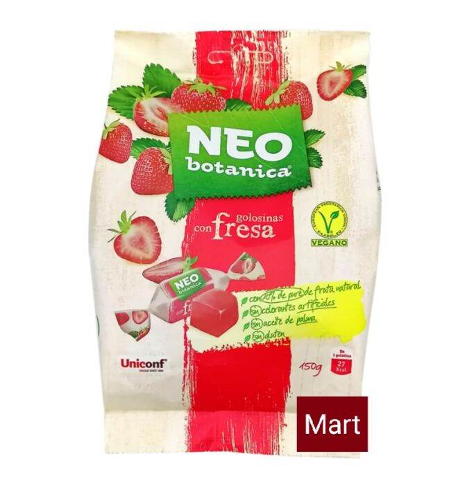 Neo Botanica Vegan Strawberry Con Fresca Gummies Gluten Free -150g ...