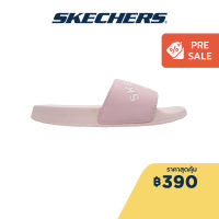 Skechers สเก็ตเชอร์ส รองเท้าแตะผู้หญิง Women Cali Side Lines 2.0 Quikslide Walking Slides - 8730086-LTPK