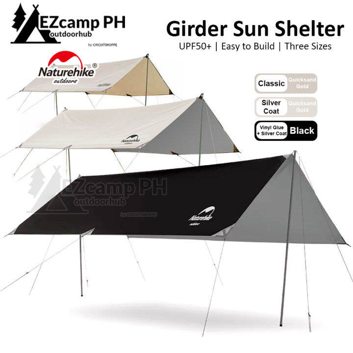2023 Naturehike GIRDER Series Shelter Awning Canopy Tarp Tent in