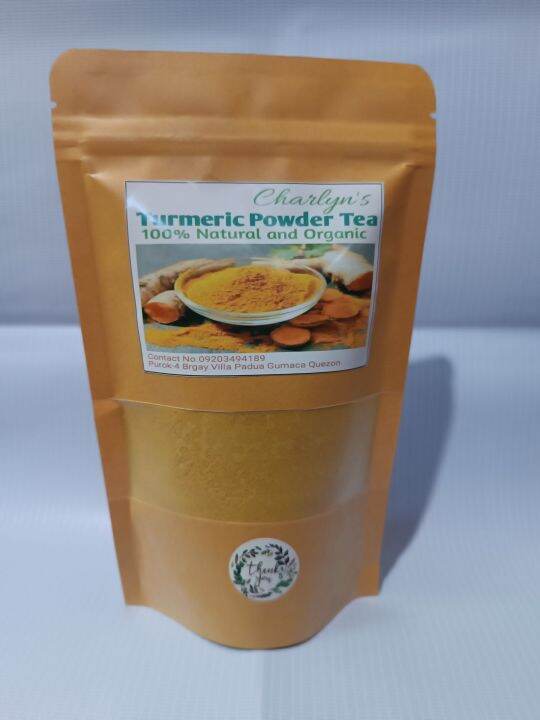 Turmeric Tea Powder Luyang dilaw 200g Instant Turmeric Tea Lazada PH