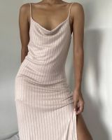 MACARON STUDIO - Ribbed knit midi dress / MSRIBDRESS01