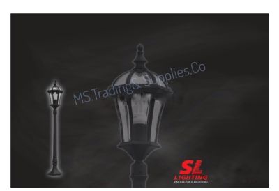 SL-11-5051CF/BK/2Aไฟสนามไฟหัวเสา SL-11-5051CF/BK/3A(นอกบ้าน)รหัสสินค้า SL-11-5051F2/BK
Outdoor Lighting Outside Light Top Post Light Die-Cast Aluminium E27