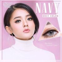 คอนเเทคเลนส์ Kitty kawaii Navy gray (สีเทา)