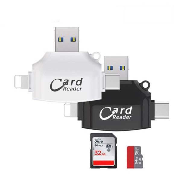 idragon-การ์ดรีดเดอร์-3-อะแดปเตอร์การ์ดรีดเดอร์-sd-card-reader-micro-sd-otg