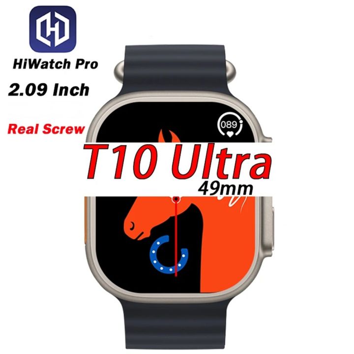 ⌚【Readystock】 + FREE Shipping ⌚ New T10 Ultra Smart Watch Series 8 ...