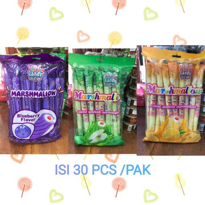 Candy Creations Marshmallow isi 30pcs Lazada Indonesia