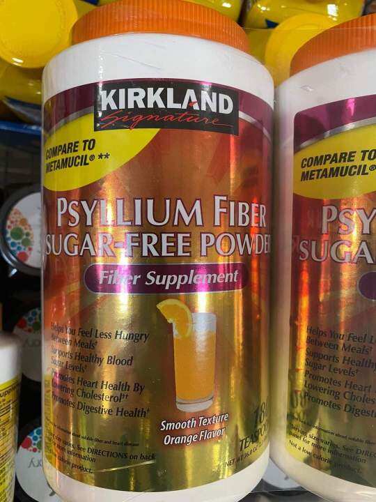 Kirkland Signature Psyllium Fiber Drink Sugarfree Lazada PH