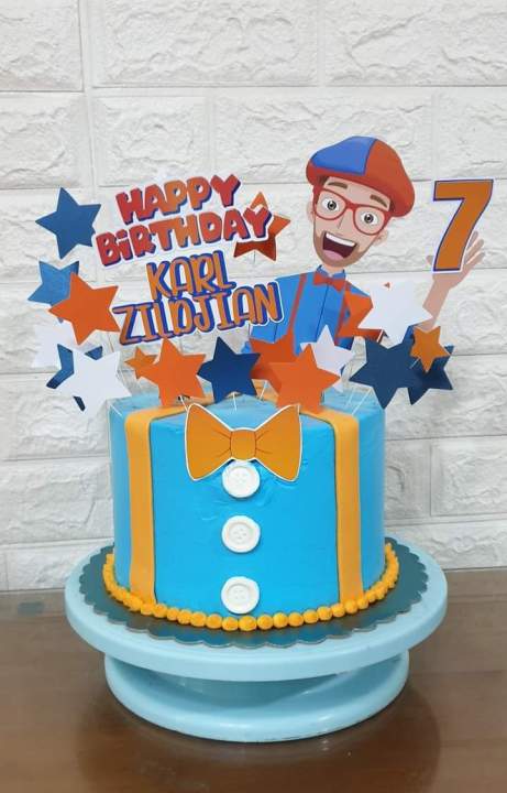 Blippi cake topper | Lazada PH