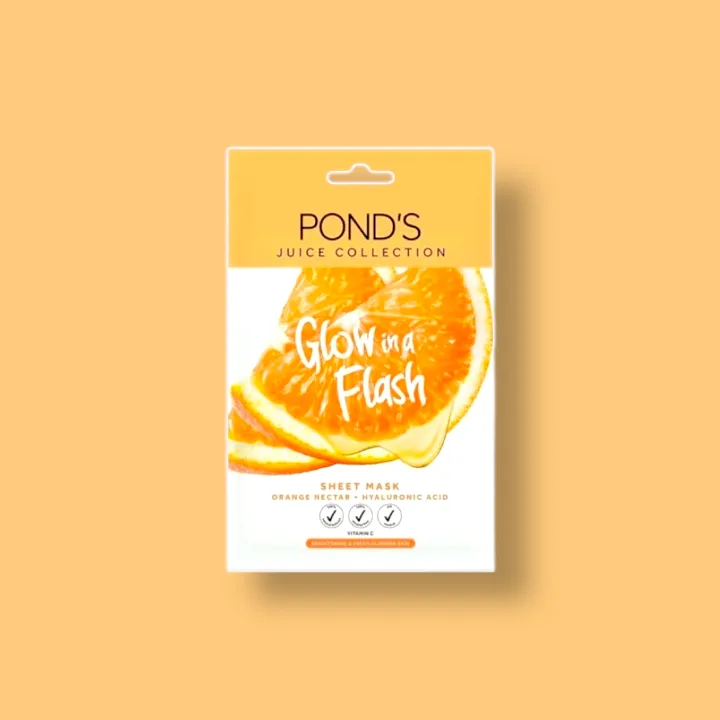 Masker Wajah Ponds Juice Collection Orange Nectar Mask | Lazada Indonesia