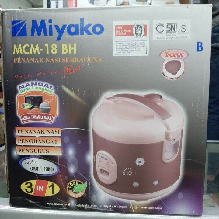 Miyako Magic Com Rice Cooker MCM-18BH | Lazada Indonesia