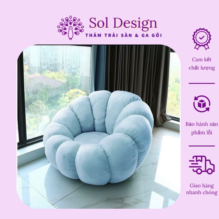 Ghế Sofa Thư Giãn Trang Trí Phòng Khách Phòng Ngủ Hình Bông Hoa ...