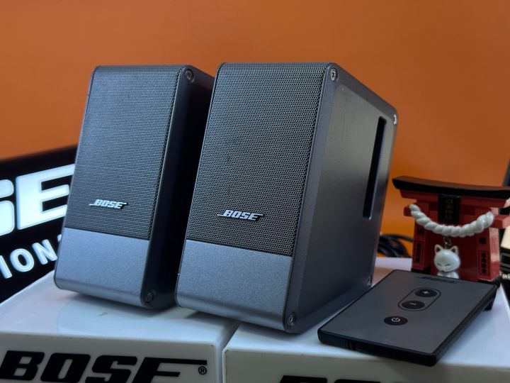 bose-m2-สภาพสวย-อุปกรณ์ครบ-รีโมท-อะแดปเตอร์boseแท้-ใช้ไฟ-100-240v