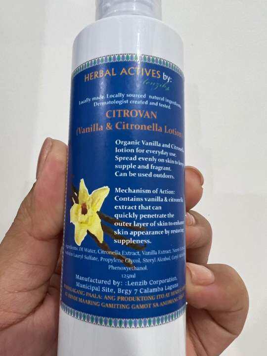 Anti Repellant Lotion Citrovan 125ml Lazada PH