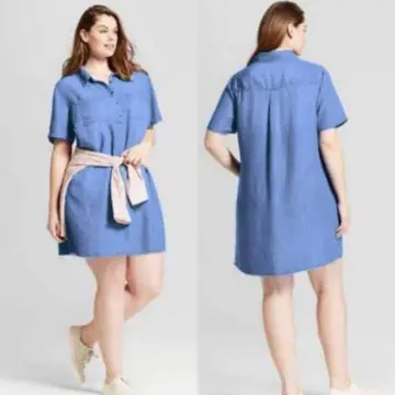 Denim minidress in blue - Gucci | Mytheresa