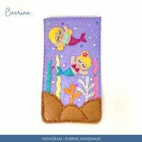 EVERINE ? UNDER THE SEA FELT PHONE CASE ซองโทรศัพท์&amp;พาวเวอร์แบงค์