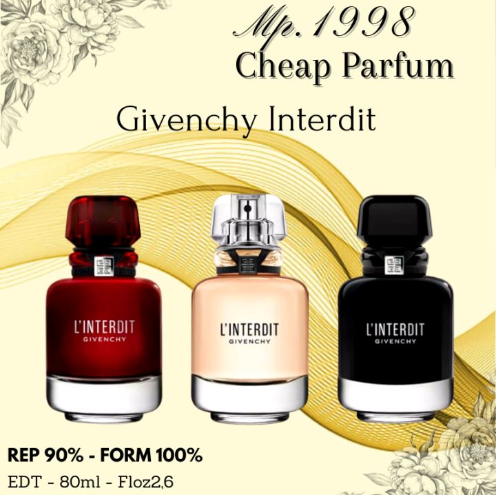 Nước Hoa Nữ Bản Givenchy L'Interdit Edt 80ml [Phân Loại 2] Bản Đẹp |  