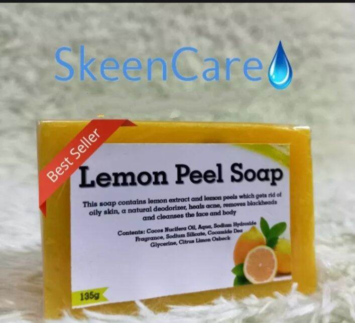 Premium Lemon Peel Soap 135g.100% Authentic | Lazada PH